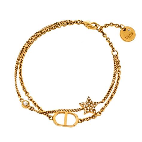 dior star bracelet.